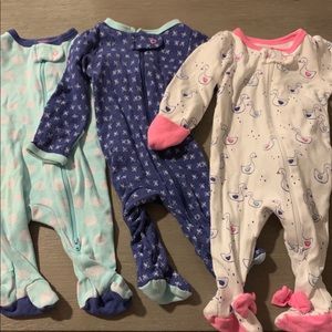 NEWBORN GIRLS FOOTIES